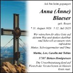 eine Anzeige