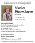 eine Anzeige